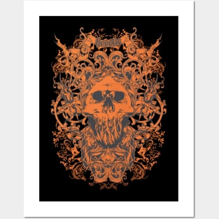 Skull Angry Posters and Art